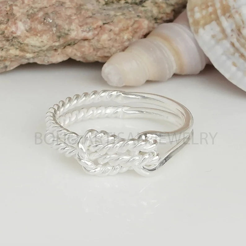 Sterling Silver Stacking Ring Set: CZ Diamond Paved Band