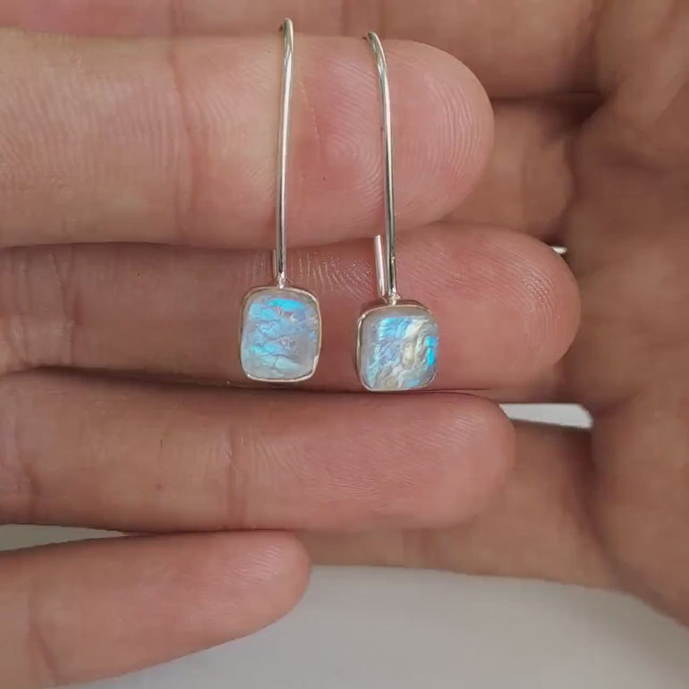 Unique Gemstone Jewelry, Silver Earring, Earring, Jewelry, Jewelry Gift, Handmade Jewelry, Women Earrings, Wire Earrings, Sterling Silver Earrings, Silver Dangle Earrings, Raw Aquamarine Earrings, Handmade Jewelry Earrings, Handmade Earrings, Gemstone Earrings, Earrings for Women, Earrings Dangle, Earing Woman, Aquamarine Earrings
